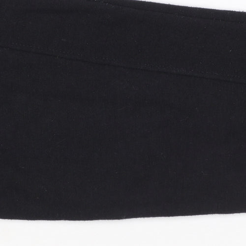 Voi London Men's Black 2XL Full Zip Hoodie with Logo and Pockets