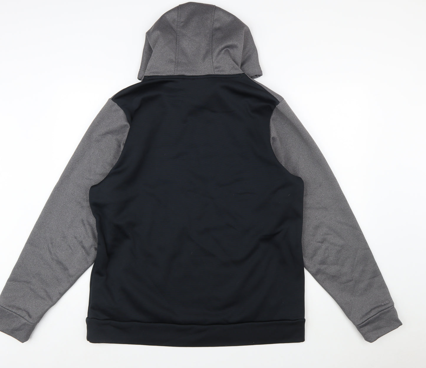 Under Armour Men's Grey Pullover Hoodie L Loose Fit ColdGear