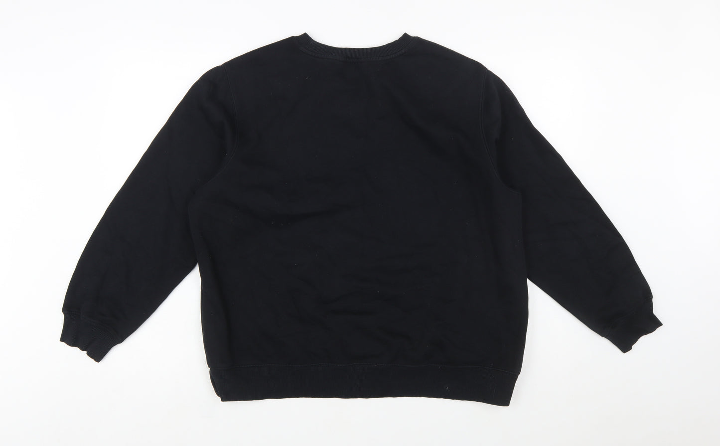 Marks and Spencer Women's Black Sequin Sweatshirt UK16