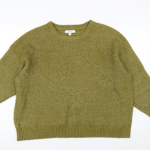 Marks and Spencer Women’s Green XL Chunky Knit Pullover Jumper