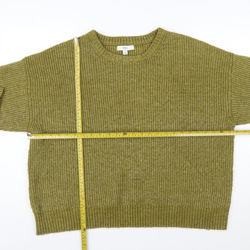 Marks and Spencer Women’s Green XL Chunky Knit Pullover Jumper