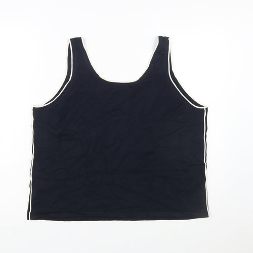 Marks and Spencer Women's Blue XL Viscose Tank Top