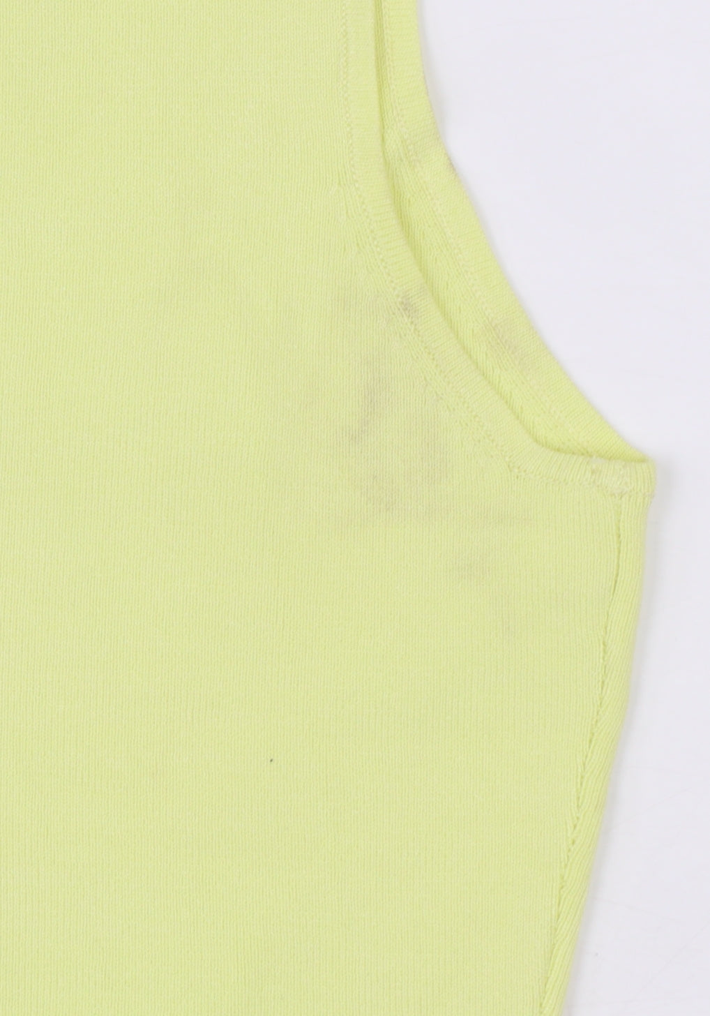Marks and Spencer Women’s Yellow Tank Top Size M Basic Knit