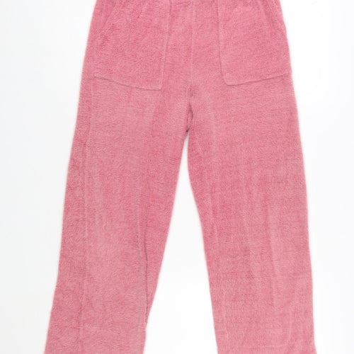 Marks and Spencer Womens Pink Knit Lounge Sweatpants XS