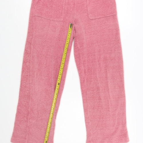Marks and Spencer Womens Pink Knit Lounge Sweatpants XS