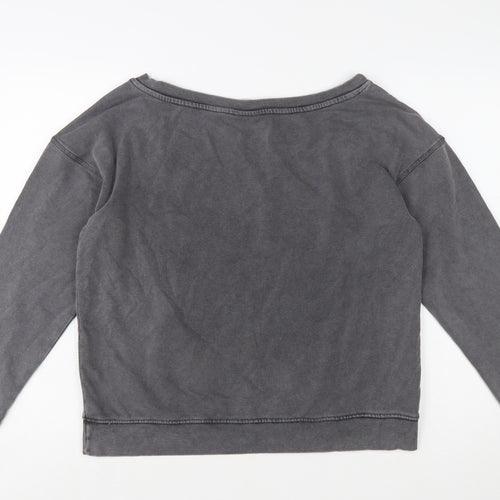Next Women’s Grey Whitney Houston Graphic Pullover Sweatshirt L
