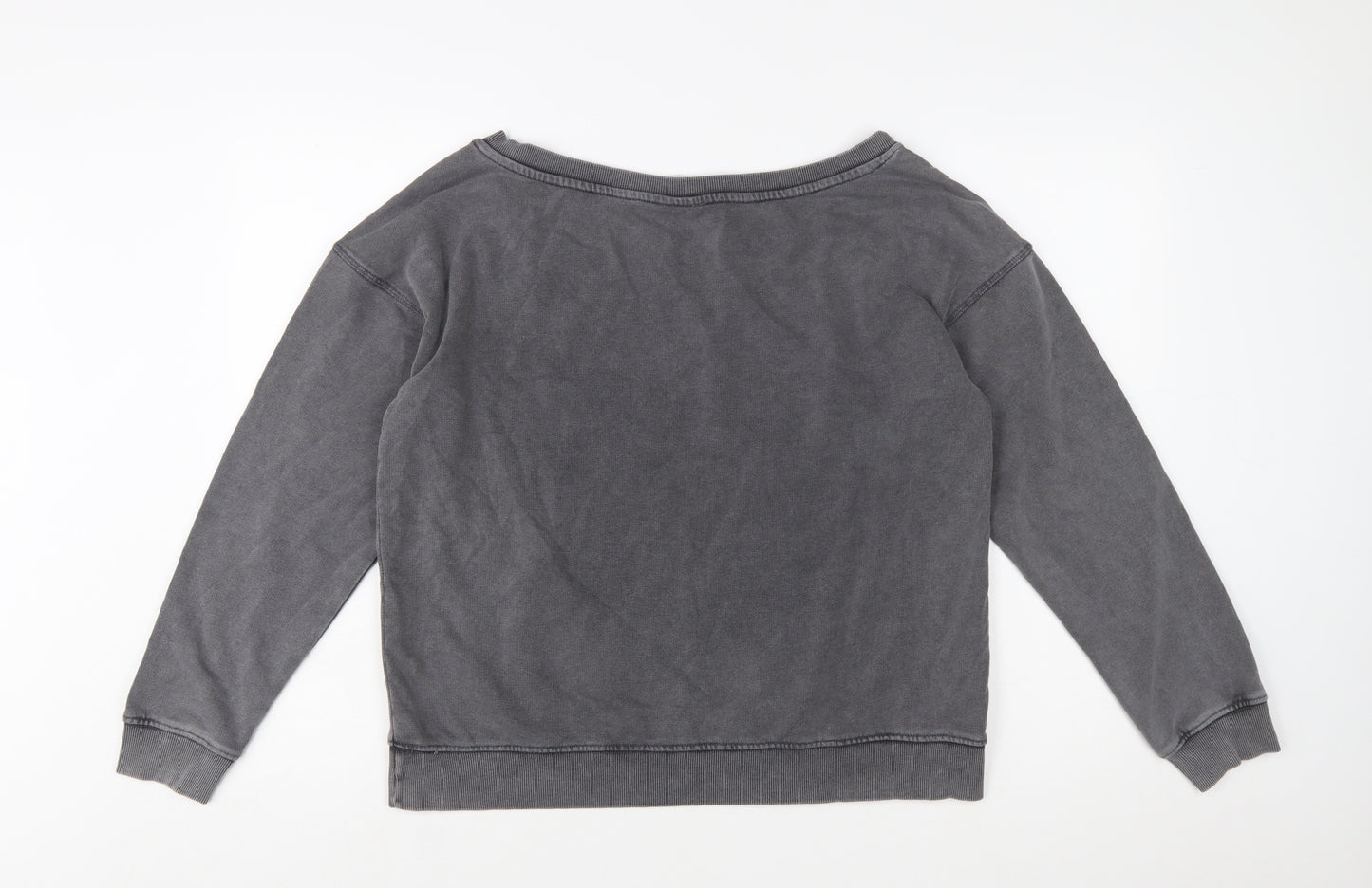 Next Women’s Grey Whitney Houston Graphic Pullover Sweatshirt L