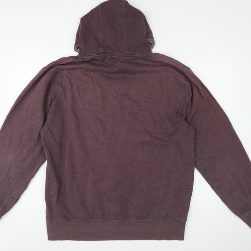 Saltrock Men’s Brown 2XL Pullover Hoodie with Logo Graphic