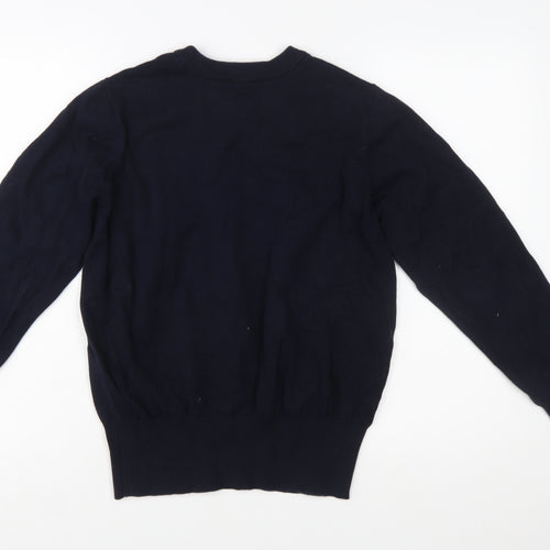 Joanie Women's Blue France 1975 Cotton Pullover Jumper Size M