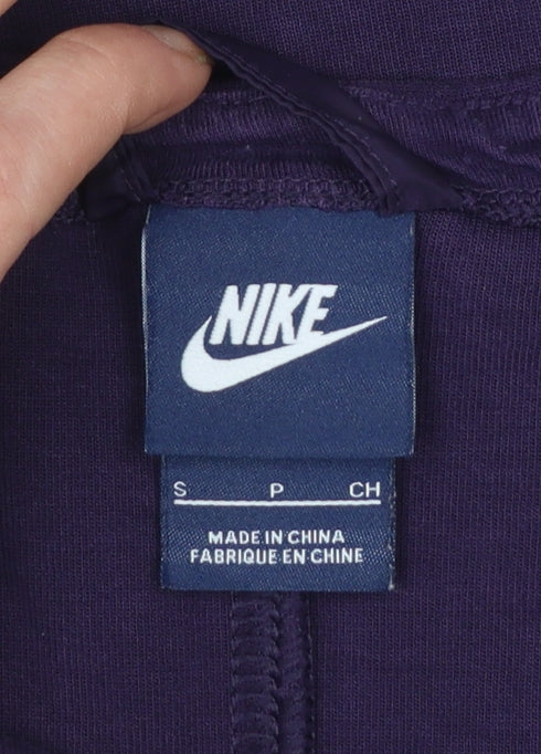 Nike Womens Purple Crew Neck Long Sleeve Pullover Sweatshirt Size S