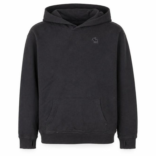 Abercrombie Kids Boys Black Pullover Hoodie 15-16 Years Cotton Blend