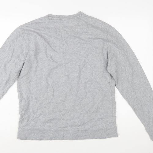 Robert Graham Womens Grey Skull Graphic Pullover Sweatshirt M