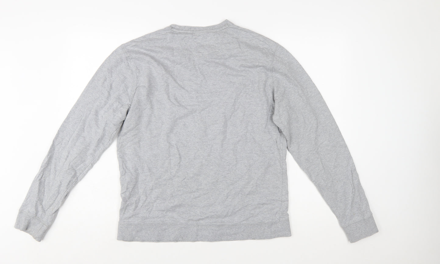 Robert Graham Womens Grey Skull Graphic Pullover Sweatshirt M