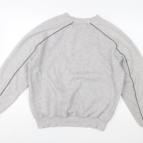 Umbro Men's Grey Crew Neck Sweatshirt M Pullover Sportswear
