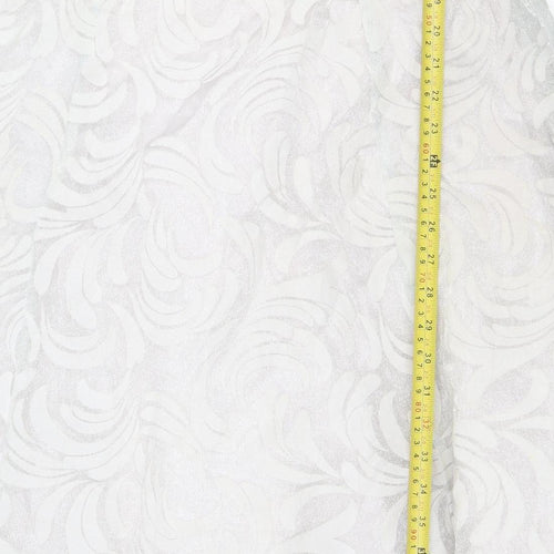 Aspeed Womens Ivory Floral Jacquard Long Ball Gown Dress Size 8