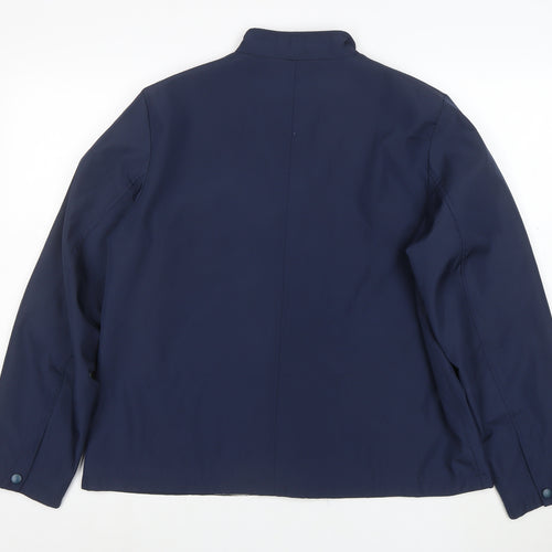 Klass Collection Women’s Blue Polyester Mid-Length Jacket Size 18