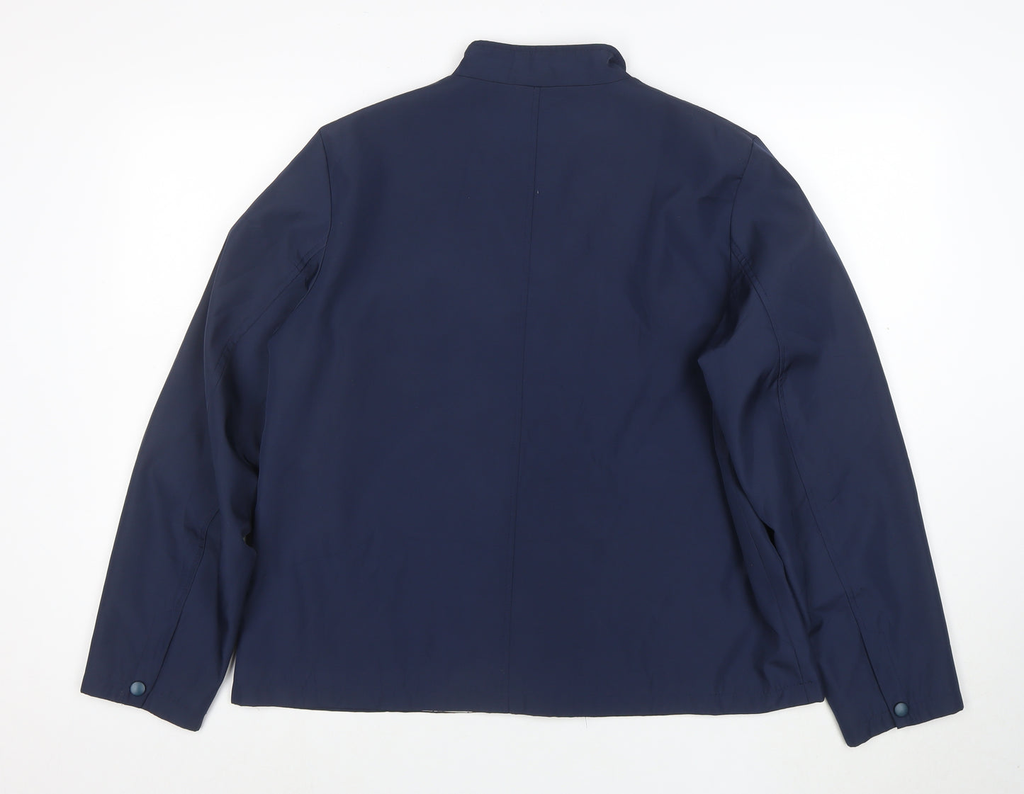 Klass Collection Women’s Blue Polyester Mid-Length Jacket Size 18