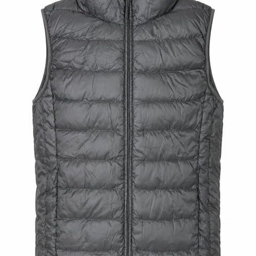 Uniqlo Women’s Grey XS Puffer Down Waistcoat Quilted Gilet