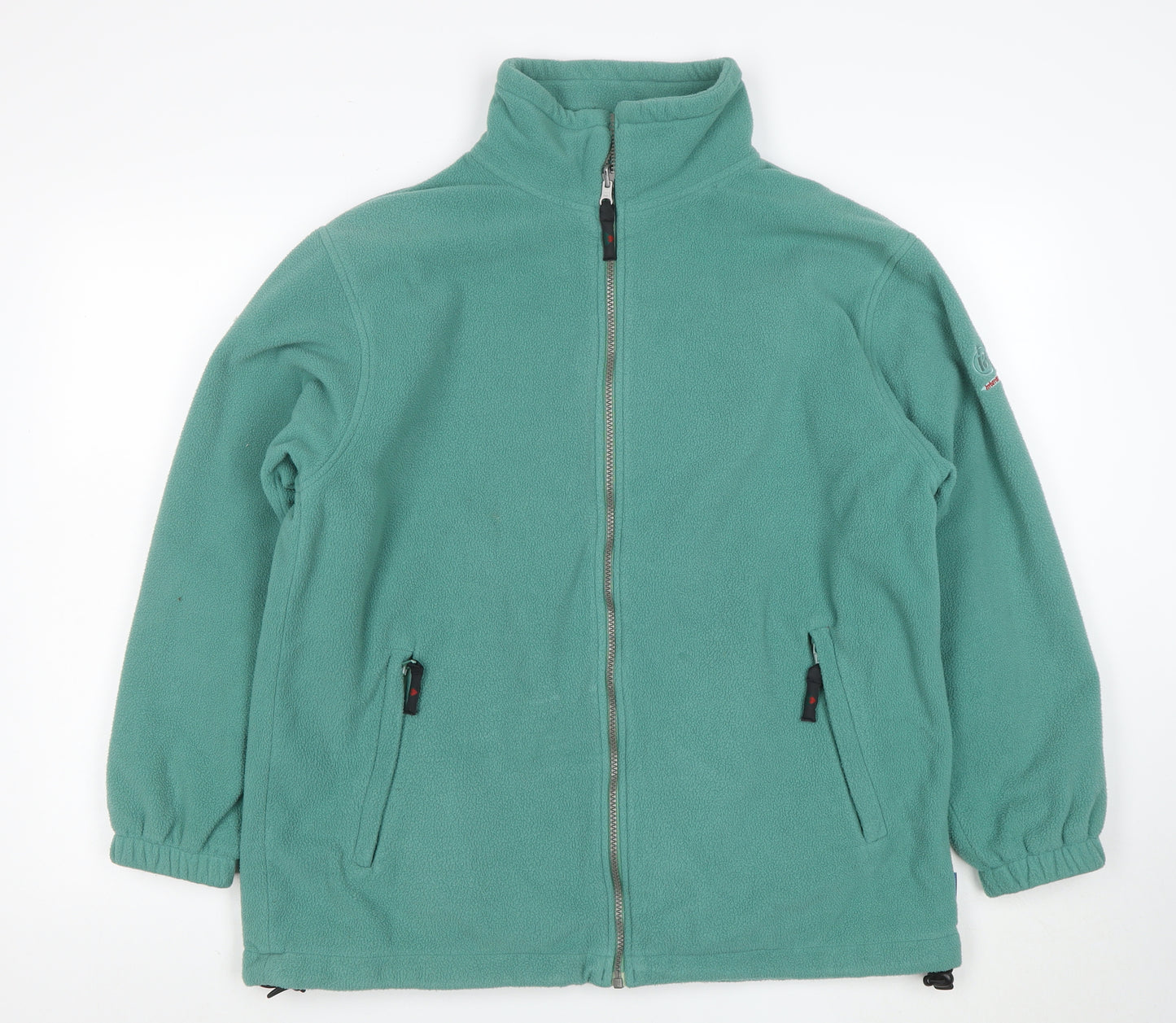 Finisterre Womens Green Fleece Full Zip Jacket Size 14