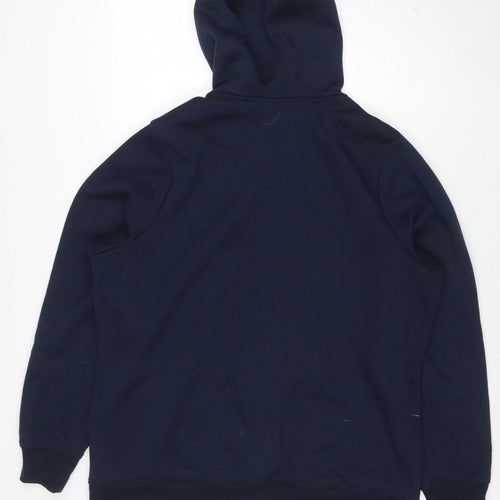 Slazenger Men's Blue Full Zip Hoodie XL Fleece Sweatshirt