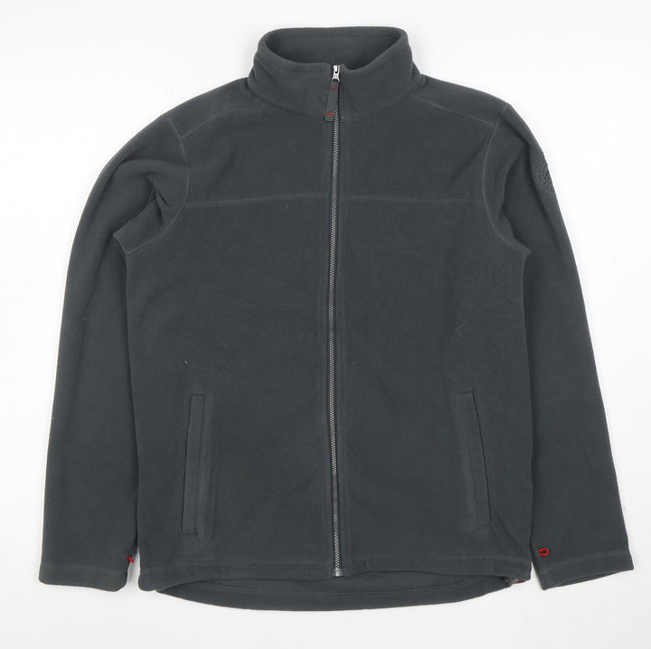 Tog Twenty Four Boys Grey Fleece Jacket 13 Years Full Zip Lightweight Outdoor
