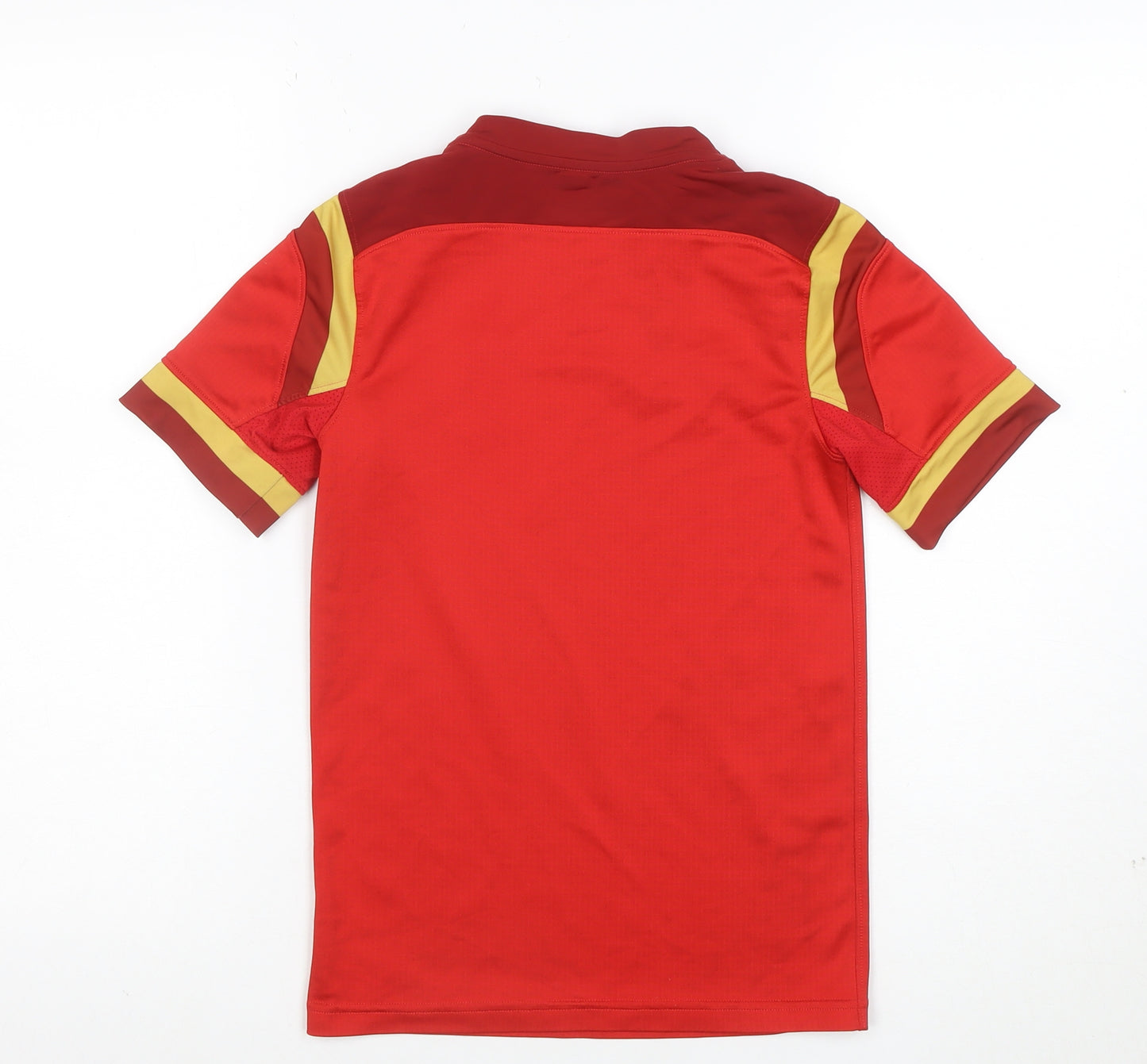 Under Armour Boys Red Rugby World Cup 2015 Wales Jersey XS