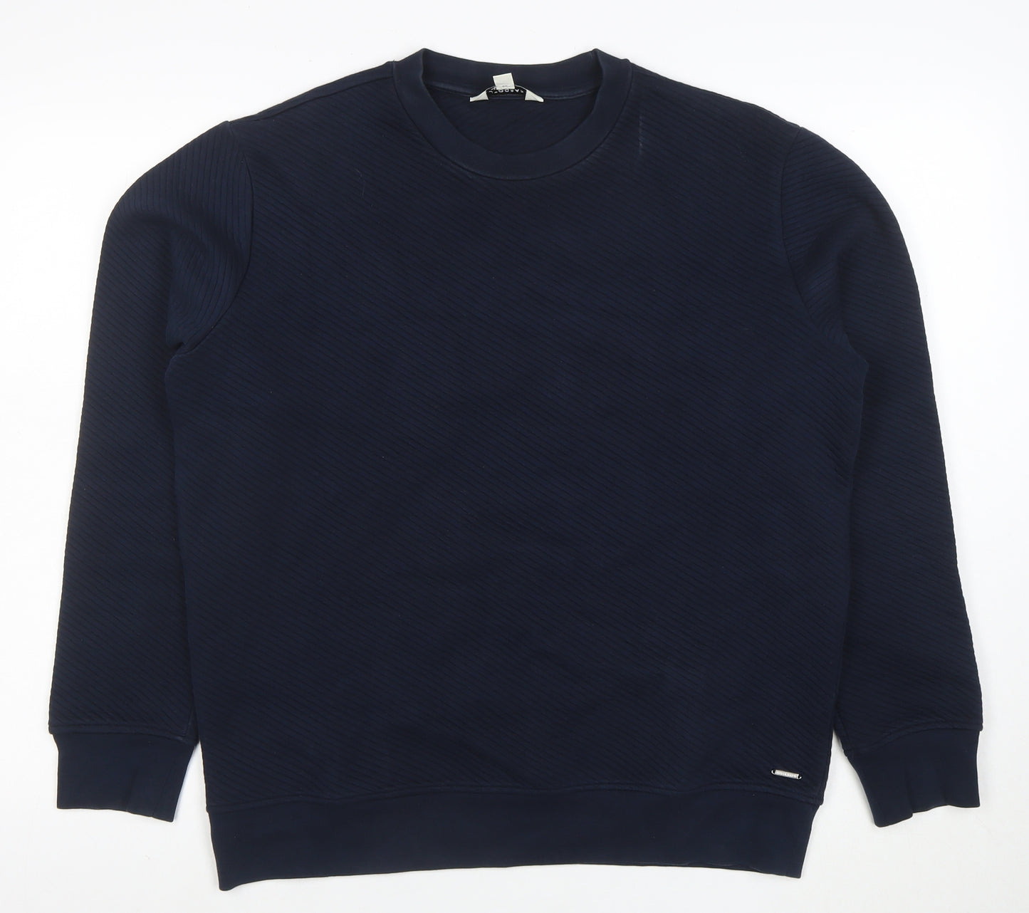 Marks and Spencer Men’s Blue Crew Neck Pullover Sweatshirt M