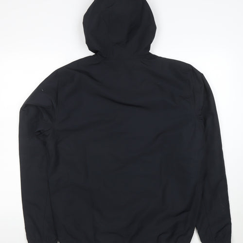 Under Armour Men's Black M Hooded Full Zip Sports Windbreaker Jacket