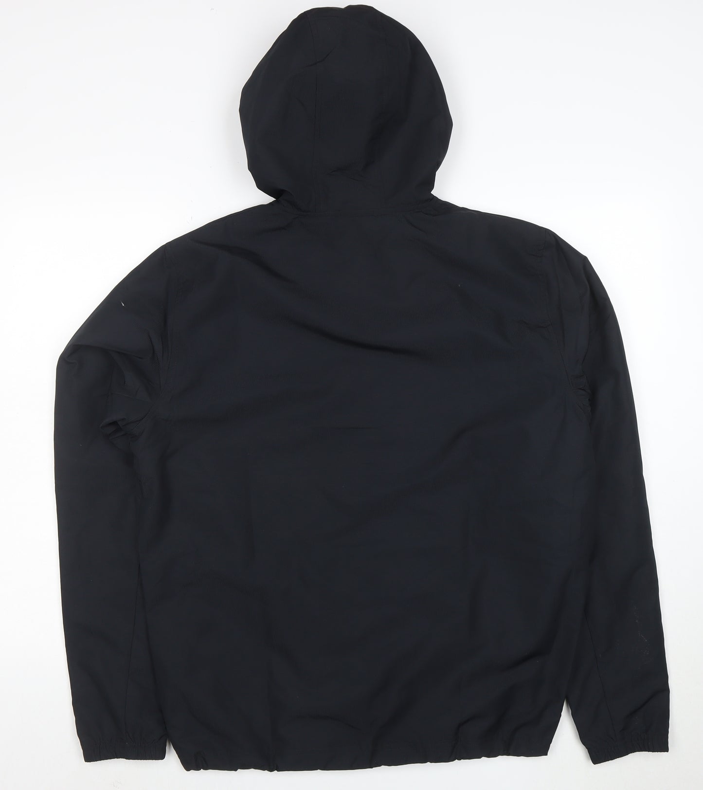 Under Armour Men's Black M Hooded Full Zip Sports Windbreaker Jacket