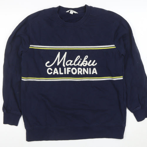Marks and Spencer Womens Navy Malibu California Sweatshirt S