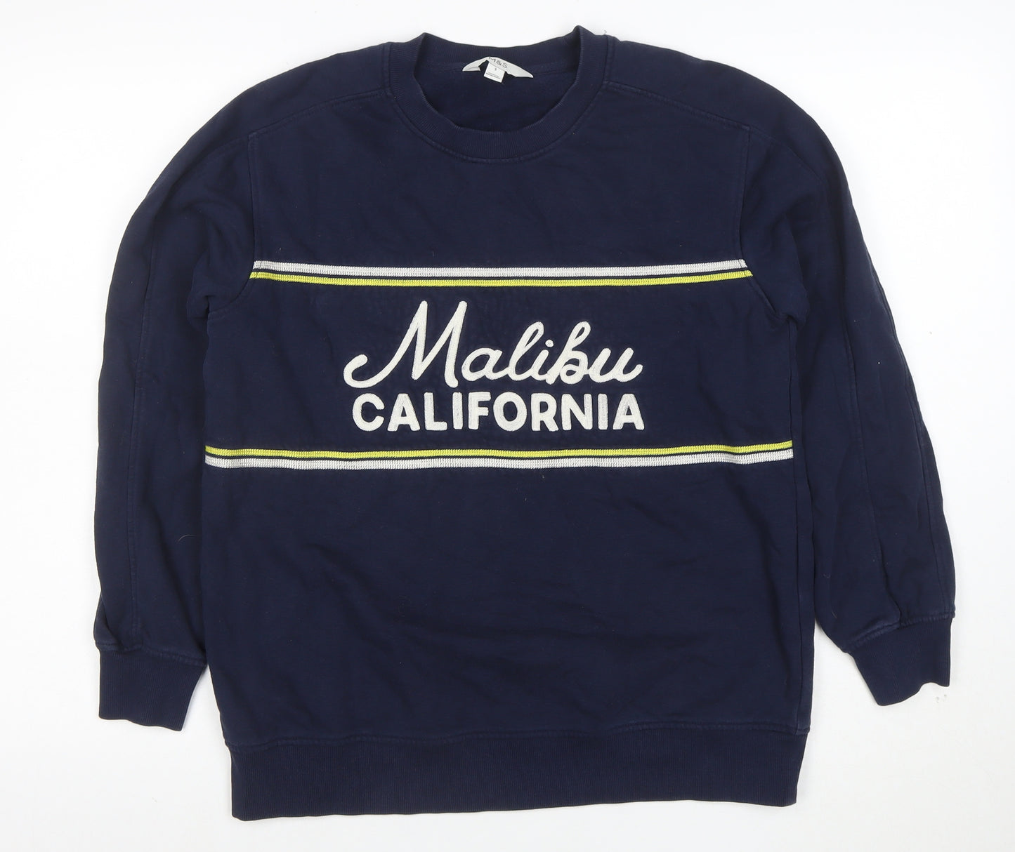 Marks and Spencer Womens Navy Malibu California Sweatshirt S