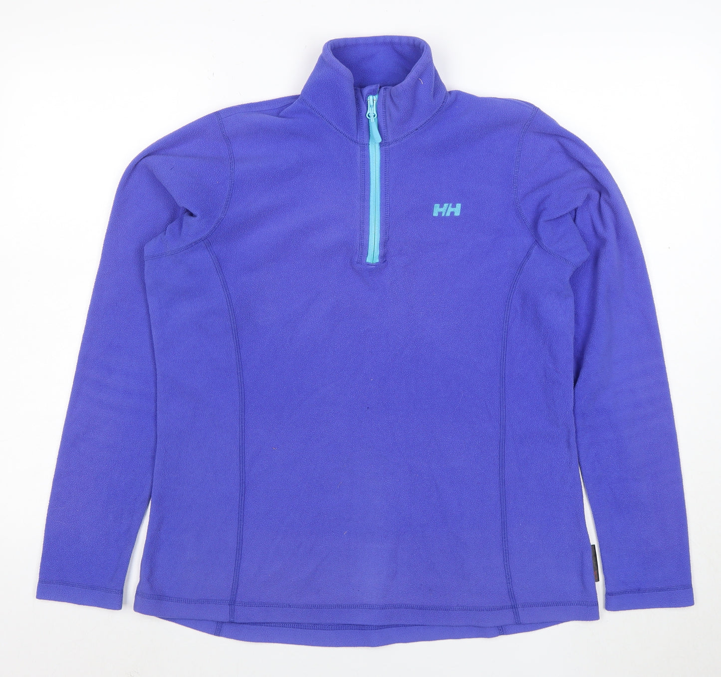Helly Hansen Women's Purple Fleece 1/2 Zip Pullover Sweatshirt Size L/6
