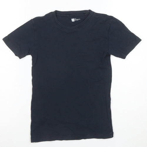 GAP Women’s Black XS Basic Cotton Crew Neck T-Shirt