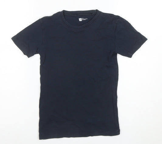 GAP Women’s Black XS Basic Cotton Crew Neck T-Shirt