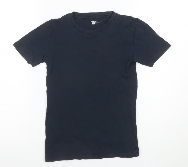 GAP Women’s Black XS Basic Cotton Crew Neck T-Shirt