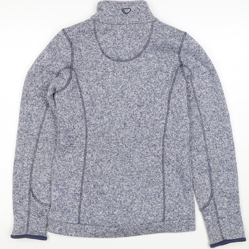 Brasher Women's Blue Full Zip Fleece Jacket Size S Outdoor Wear