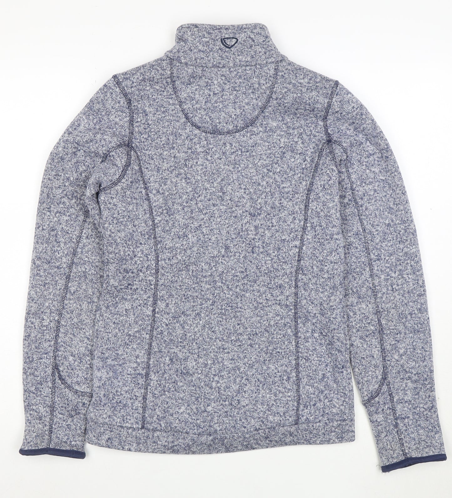 Brasher Women's Blue Full Zip Fleece Jacket Size S Outdoor Wear