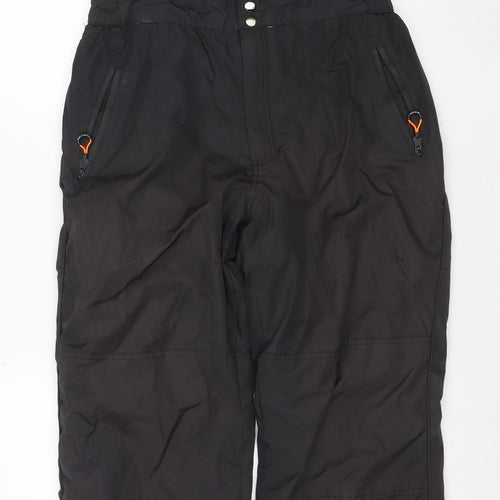 Nature Sports Fashion Men's Black M Waterproof Insulated Snow Pants