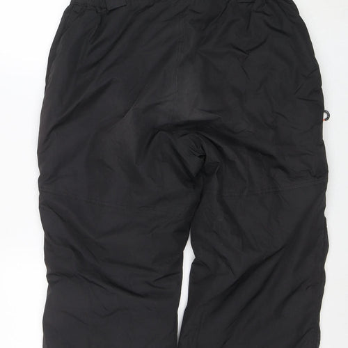 Nature Sports Fashion Men's Black M Waterproof Insulated Snow Pants