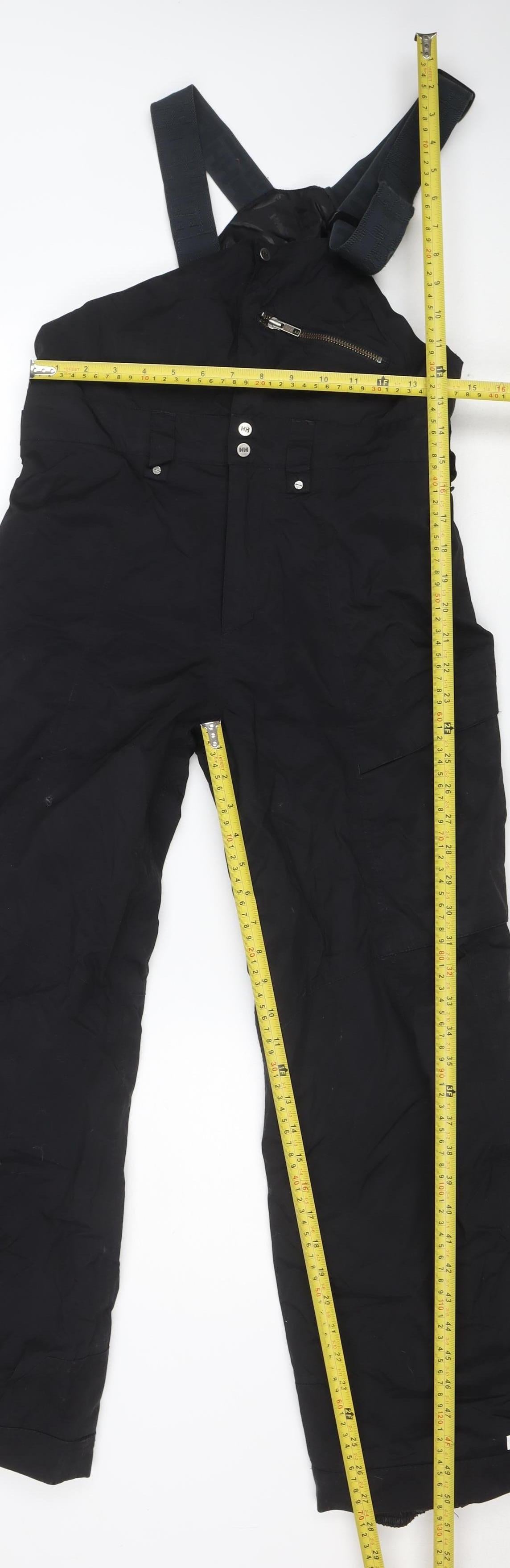 Helly Hansen Boys Black 14 Years Waterproof Ski Salopettes Trousers