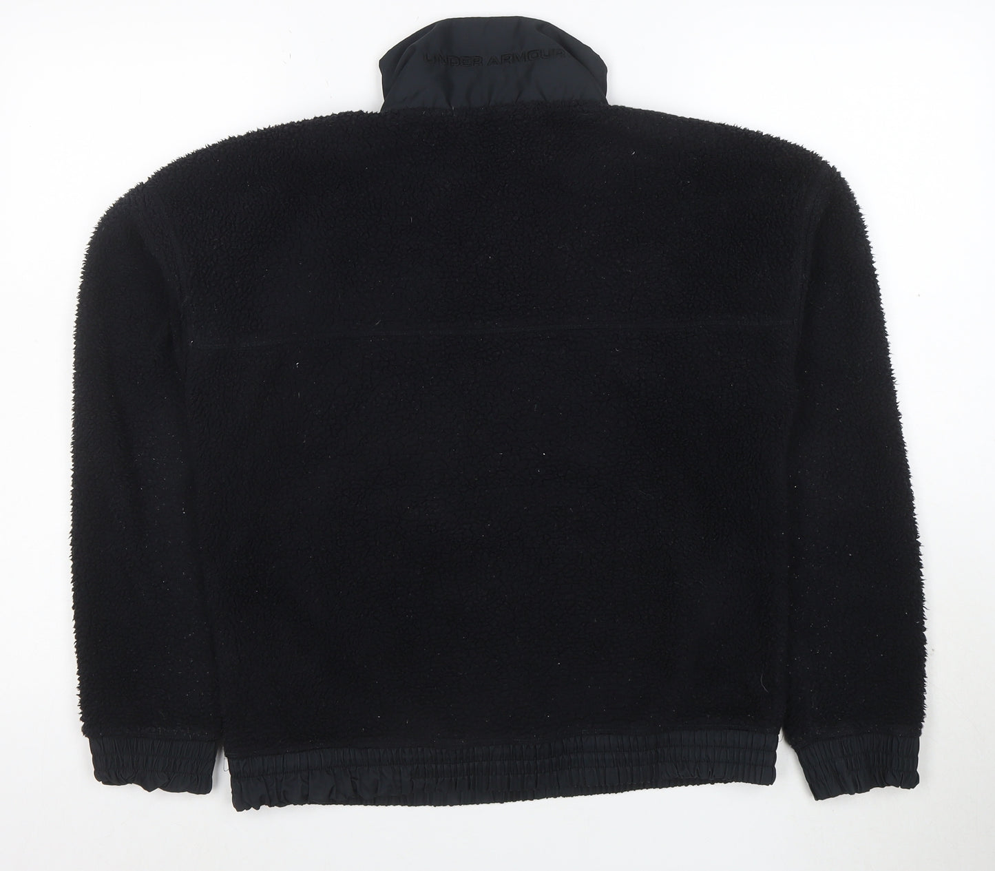 Under Armour Women's Black Small Fleece 1/2 Zip Pullover Sweatshirt