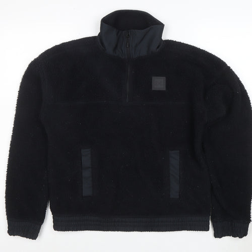Under Armour Women's Black Small Fleece 1/2 Zip Pullover Sweatshirt