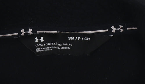 Under Armour Women's Black Small Fleece 1/2 Zip Pullover Sweatshirt