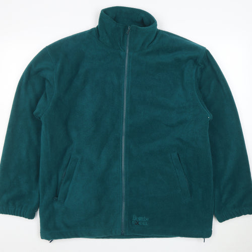 Bronte Men’s Green Fleece Full Zip Outdoor Jacket Size S