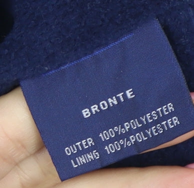 Bronte Men’s Green Fleece Full Zip Outdoor Jacket Size S