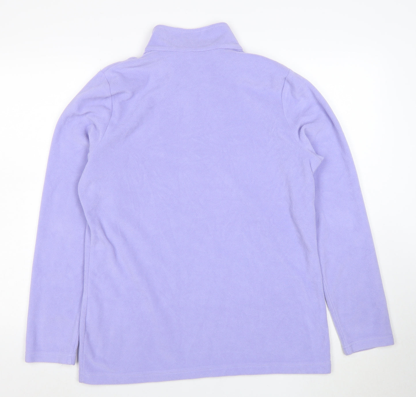 Regatta Women’s Purple 1/4 Zip Fleece Sweatshirt Size 14