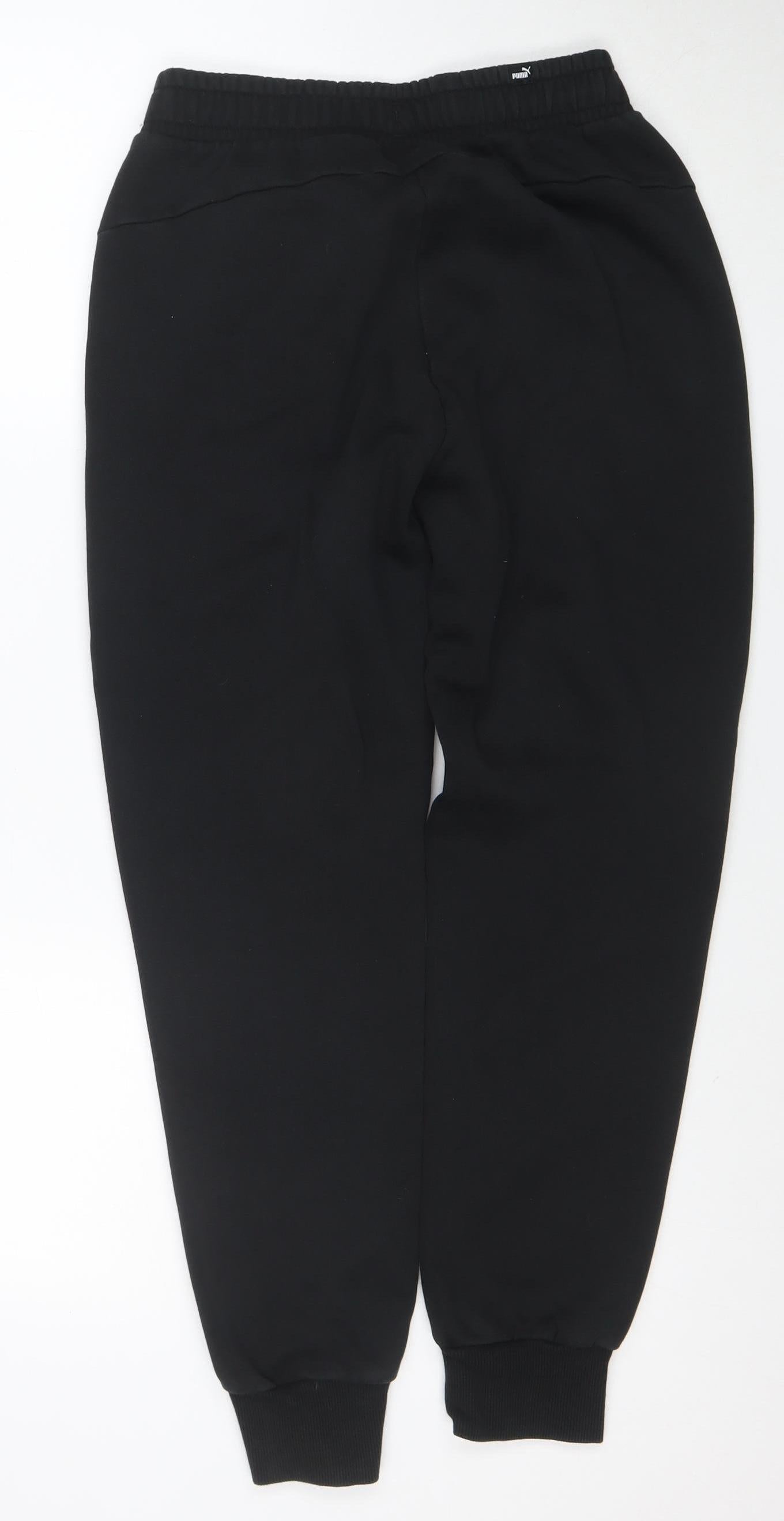 Puma Men's Black Jogger Trousers Size S Regular Fit Activewear
