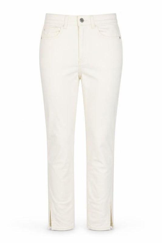 Denim Co Women Ivory Skinny Jeans Size 8 Stretch Cotton Blend