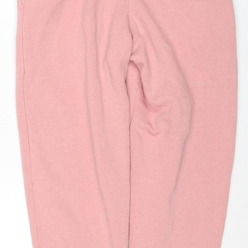 Nobody's Child Women's Pink Jogger Trousers Size 12 Organic Cotton