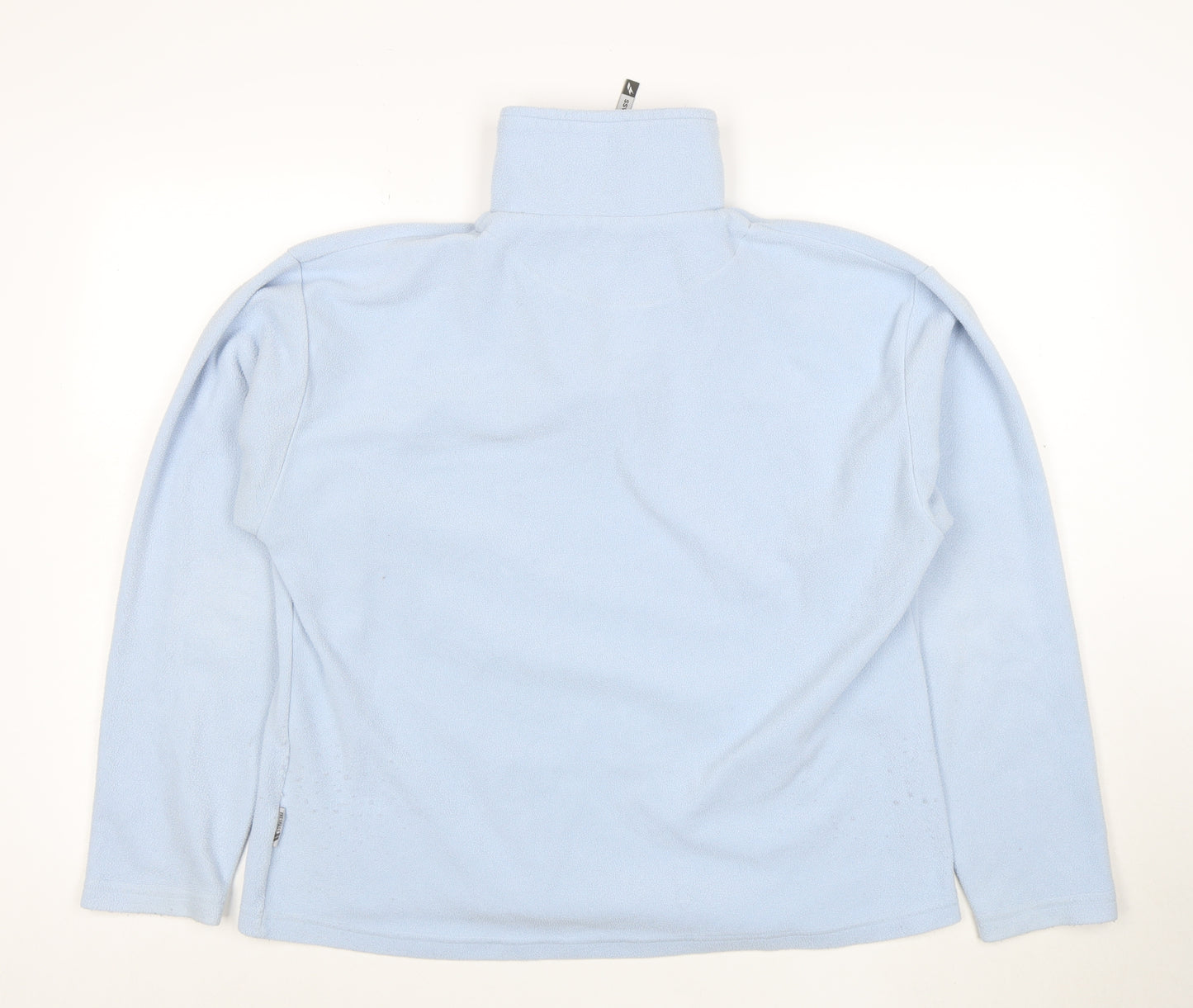 Trespass Women's Blue XL 1/4 Zip Fleece Pullover Sweatshirt
